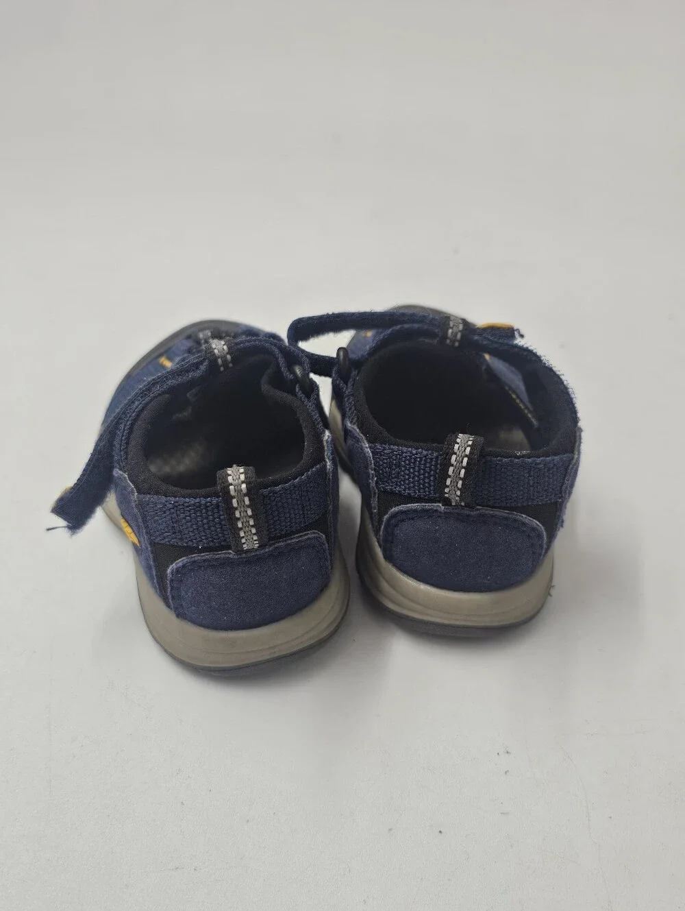 KEEN Newport H2 Toddler Navy Yellow Closed Toe Water Sandals Size 5T